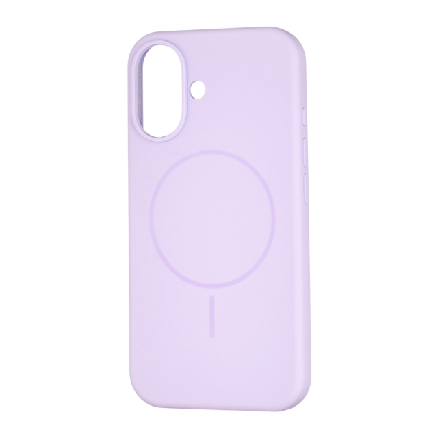 Чехол Silicone Case Full Cover with MagSafe iPhone 16 Lilac