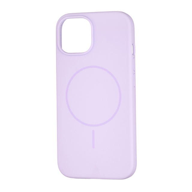 Чохол Silicone Case Full Cover with MagSafe iPhone 15 Lilac