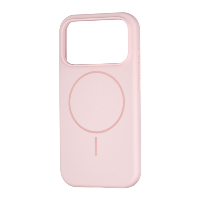 Чохол Silicone Case Full Cover with MagSafe iPhone 17 Pro Pink Sand
