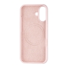 Чехол Silicone Case Full Cover with MagSafe iPhone 16 Pink Sand