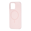 Чехол Silicone Case Full Cover with MagSafe iPhone 15 Pro Max Pink Sand