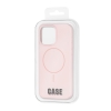 Чехол Silicone Case Full Cover with MagSafe iPhone 15 Pro Max Pink Sand
