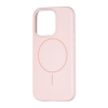 Чохол Silicone Case Full Cover with MagSafe iPhone 15 Pro Pink Sand