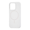 Чехол Silicone Case Full Cover with MagSafe iPhone 16 Pro White