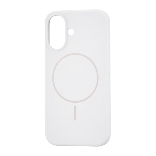 Чохол Silicone Case Full Cover with MagSafe iPhone 16 White