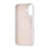 Чехол Silicone Case Full Cover with MagSafe iPhone 16 White