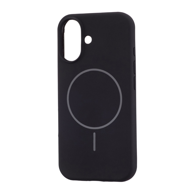 Чехол Silicone Case Full Cover with MagSafe iPhone 17 Black
