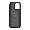 Чехол Silicone Case Full Cover with MagSafe iPhone 15 Pro Max Black