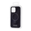 Чехол Silicone Case Full Cover with MagSafe iPhone 15 Pro Max Black