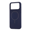 Чохол Silicone Case Full Cover with MagSafe iPhone 17 Pro Max Blue