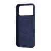 Чехол Silicone Case Full Cover with MagSafe iPhone 17 Pro Max Blue