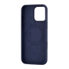 Чехол Silicone Case Full Cover with MagSafe iPhone 16 Pro Max Blue