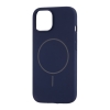 Чехол Silicone Case Full Cover with MagSafe iPhone 15 Blue