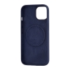 Чехол Silicone Case Full Cover with MagSafe iPhone 15 Blue