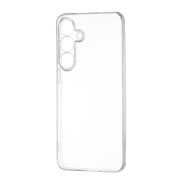 Чехол Silicone Case WS Protected Camera Samsung Galaxy S25 FE Прозрачный