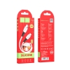 Кабель Hoco X82 Type-C to Type-C 60W silicone charging data cable White