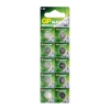 Батарейки GP ALKALINE Button Cell 1.5V 189F-U10 Щелочные AG10, LR54 10 шт. (189F-U10)