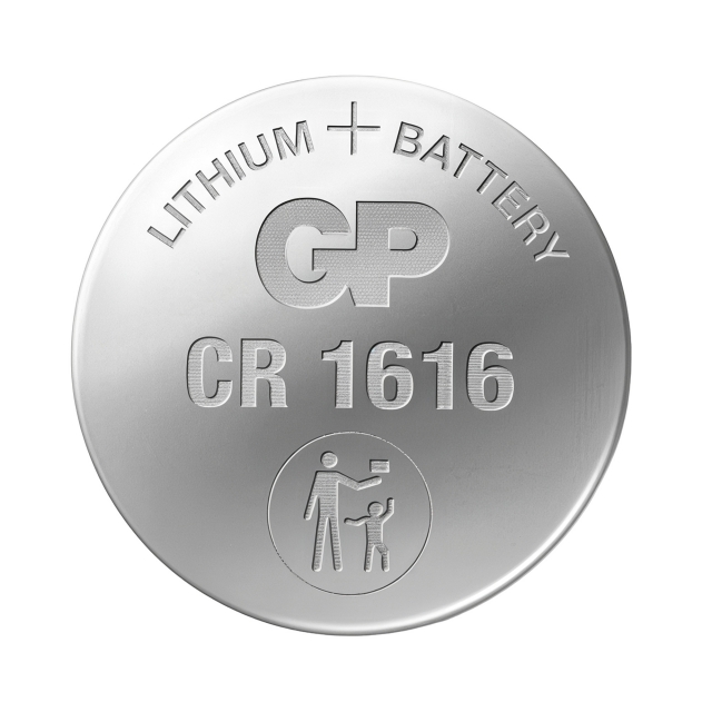 Батарейки GP LITHIUM Button Cell 3.0V CR1616-2CPU5 Литиевая CR1616 5 шт. (CR1616-2CPU5)