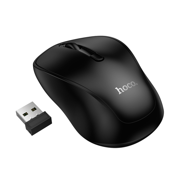 Компьютерная мышь Hoco GM41 Exciting dual-mode business wireless mouse Black (GM41)