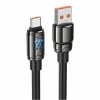Кабель Hoco U143 Joy 5A charging data cable Type-C Black (U143)