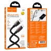 Кабель Hoco U143 Joy 5A charging data cable Type-C Black (U143)