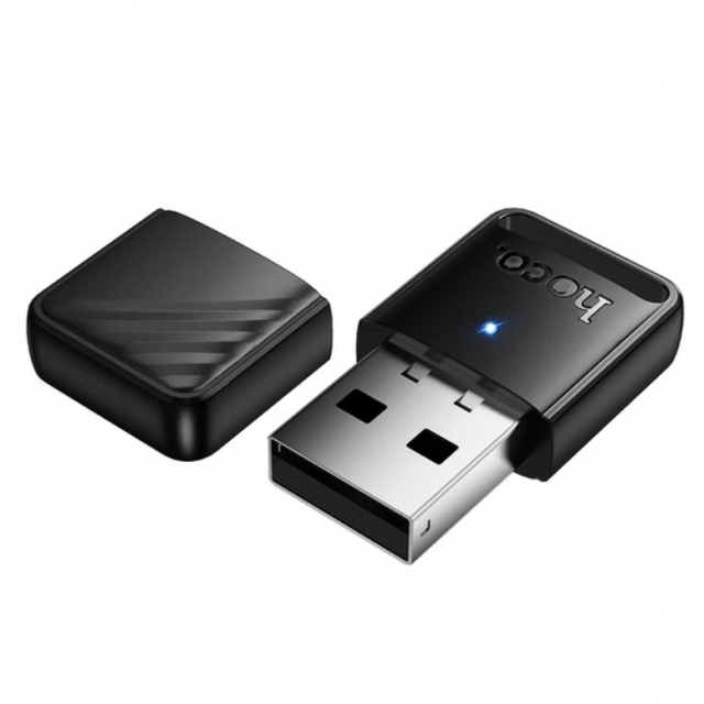 Адаптер Bluetooth Hoco UA42 USB BT 5.4 adapter Black