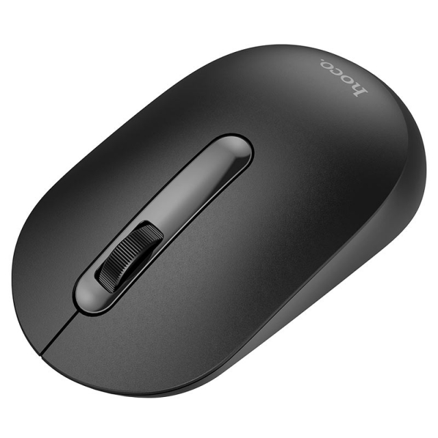 Комп'ютерна миша бездротова Hoco GM42 Platino 2.4G wireless mouse Black