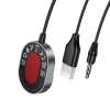 Bluetooth ресивер Hoco E150 Path car AUX BT receiver with cable Silver