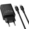 СЗУ Hoco CS94A Leader PD20W+QC3.0 charger set(Cto C)(EU) Black