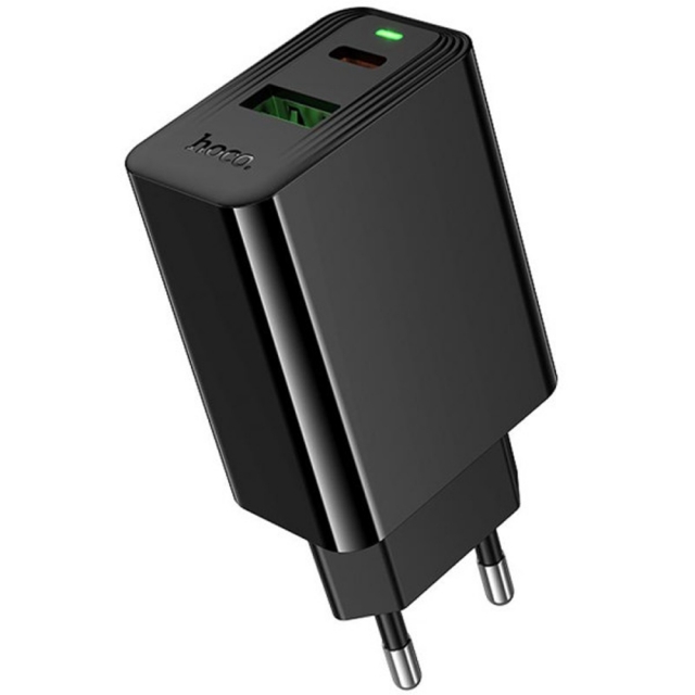 СЗУ Hoco CS95A Leader PD30W+QC3.0 charger(EU) Black (CS95A)