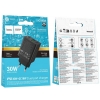 СЗУ Hoco CS95A Leader PD30W+QC3.0 charger(EU) Black