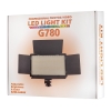LED лампа 26 см G780 Квадратна Black