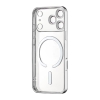 Чехол Ductil Metallic Edge with MagSafe (Protected Camera & Lens) iPhone 17 Pro Silver