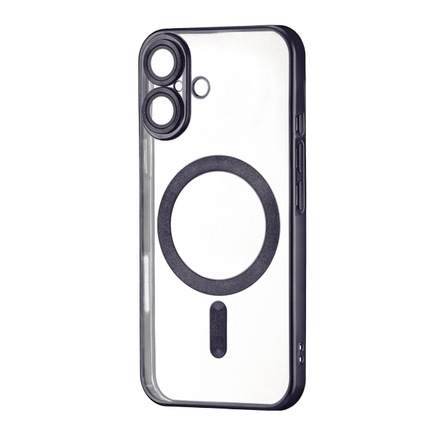 Чохол Ductil Metallic Edge with MagSafe (Protected Camera & Lens) iPhone 17 Black