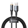 Кабель McDodo 3A USB-A to Lightning Auto Power Off Cable 1.2m Black (CA-0480)