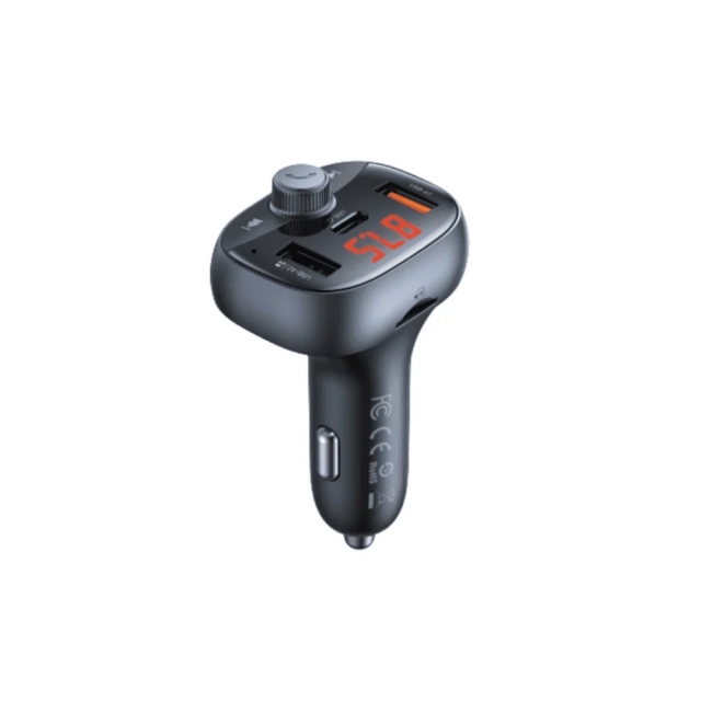 АЗП McDodo 72W 2A1C FM Car Charger CC-5950 Black