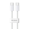 Кабель McDodo 60W USB-C to USB-C Data Cable 1m White (CA-5690)