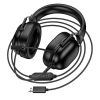 Наушники Bluetooth Hoco W113 Dynamic USB7.1 channel gaming headphones Black (W113)