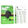 МЗП Hoco CS82A Excellent single port PD20W charger with digital display set(C to iP)(EU) Black