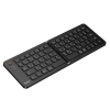 Клавіатура Hoco GM71 Proficient mini folding wireless keyboard(russian version) Black