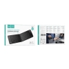 Клавіатура Hoco GM71 Proficient mini folding wireless keyboard(russian version) Black
