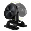 Холдер Hoco H97 Eminent Ring Magnetic Car holder(center console) Black (H97)