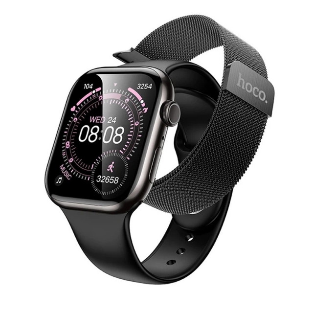 Смарт-годинник Hoco Y42 Smart watch(call version) Black