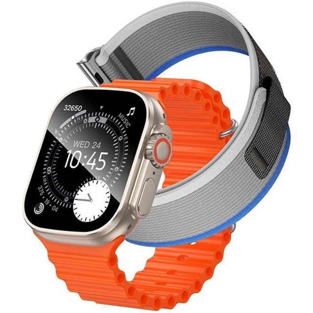 Смарт-годинник Hoco Y42 Ultra Smart watch(call version) Titanium Gold