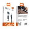 Кабель McDodo 140W 2 in 1 USB-C to USB-C+ Magsafe 3 Cable 2m Black