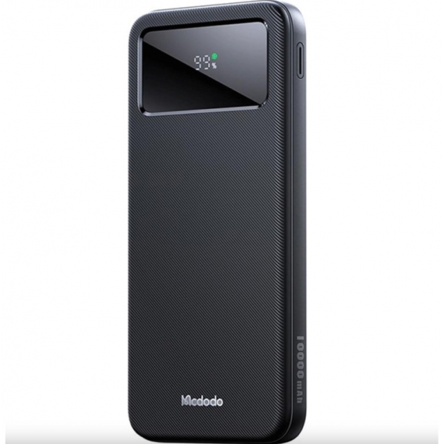 Power Bank McDodo 22.5W Large LED Display 10000mAh 1C+2A (MC-4220) Black  (MC-4220)