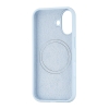 Чехол Silicone Case Full Cover with MagSafe iPhone 17 Mist Blue