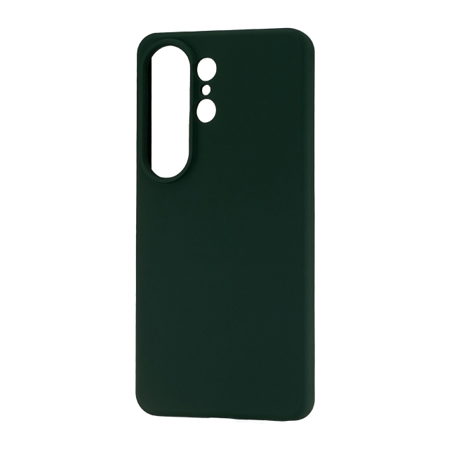 Чехол Silicone Case Samsung S26 Ultra Dark Green