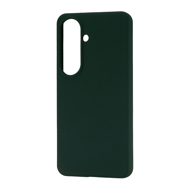 Чехол Silicone Case Samsung S26 Dark Green