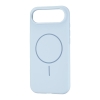 Чехол Silicone Case Full Cover with MagSafe iPhone 17 Air Mist Blue